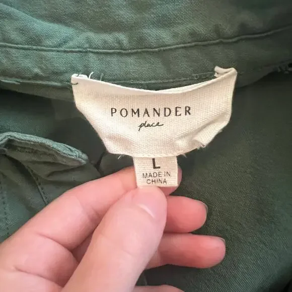 Tuckernuck Pomander Place Green Polly Dress